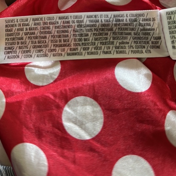 Disney jacket size 2 faux leather real pockets - Picture 10 of 13